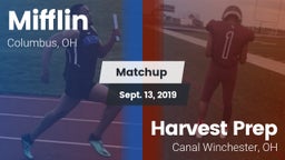Matchup: Mifflin vs. Harvest Prep  2019