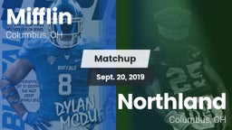 Matchup: Mifflin vs. Northland  2019