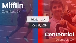 Matchup: Mifflin vs. Centennial  2019