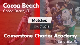 Matchup: Cocoa Beach vs. Cornerstone Charter Academy 2016