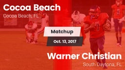 Matchup: Cocoa Beach vs. Warner Christian  2017