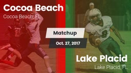 Matchup: Cocoa Beach vs. Lake Placid  2017