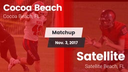Matchup: Cocoa Beach vs. Satellite  2017