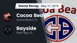 Recap: Cocoa Beach  vs. Bayside  2019