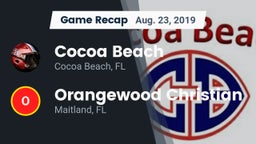 Recap: Cocoa Beach  vs. Orangewood Christian  2019