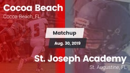 Matchup: Cocoa Beach vs. St. Joseph Academy  2019