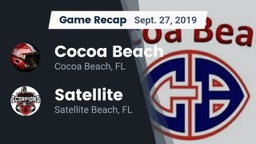 Recap: Cocoa Beach  vs. Satellite  2019