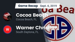 Recap: Cocoa Beach  vs. Warner Christian  2019