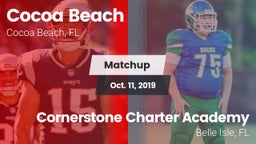 Matchup: Cocoa Beach vs. Cornerstone Charter Academy 2019