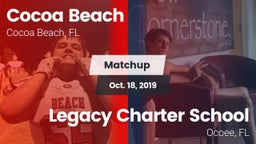 Matchup: Cocoa Beach vs. Legacy Charter School 2019