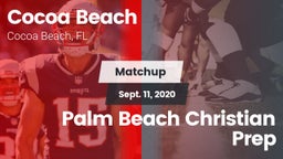 Matchup: Cocoa Beach vs. Palm Beach Christian Prep 2020