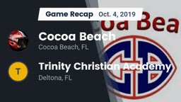 Recap: Cocoa Beach  vs. Trinity Christian Academy  2019