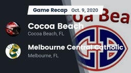 Recap: Cocoa Beach  vs. Melbourne Central Catholic  2020