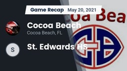 Recap: Cocoa Beach  vs. St. Edwards HS 2021