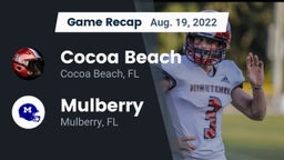 Recap: Cocoa Beach  vs. Mulberry  2022