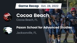 Recap: Cocoa Beach  vs. Paxon School for Advanced Studies 2022