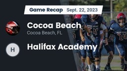 Recap: Cocoa Beach  vs. Halifax Academy 2023
