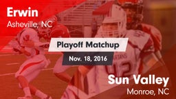 Matchup: Erwin vs. Sun Valley  2016