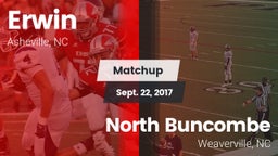 Matchup: Erwin vs. North Buncombe  2017
