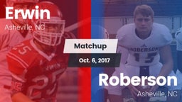 Matchup: Erwin vs. Roberson  2017
