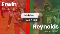 Matchup: Erwin vs. Reynolds  2018