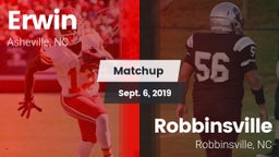 Matchup: Erwin vs. Robbinsville  2019