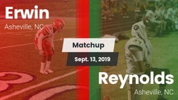 Matchup: Erwin vs. Reynolds  2019