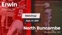 Matchup: Erwin vs. North Buncombe  2019