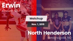 Matchup: Erwin vs. North Henderson  2019