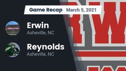 Recap: Erwin  vs. Reynolds  2021