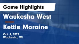 Waukesha West  vs Kettle Moraine  Game Highlights - Oct. 4, 2022