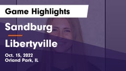 Sandburg  vs Libertyville Game Highlights - Oct. 15, 2022