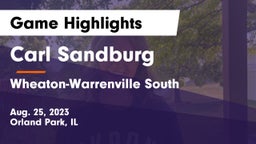 Carl Sandburg  vs Wheaton-Warrenville South  Game Highlights - Aug. 25, 2023