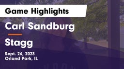 Carl Sandburg  vs Stagg  Game Highlights - Sept. 26, 2023