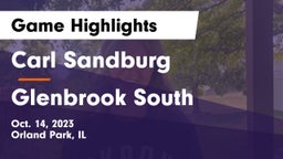 Carl Sandburg  vs Glenbrook South Game Highlights - Oct. 14, 2023