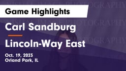 Carl Sandburg  vs Lincoln-Way East  Game Highlights - Oct. 19, 2023