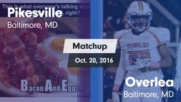 Matchup: Pikesville vs. Overlea  2016