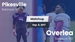 Matchup: Pikesville vs. Overlea  2017