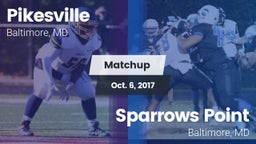 Matchup: Pikesville vs. Sparrows Point  2017