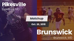 Matchup: Pikesville vs. Brunswick  2018