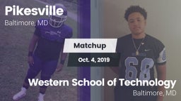 Matchup: Pikesville vs. Western School of Technology 2019