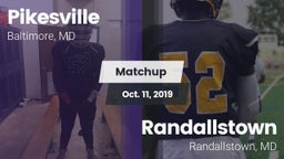 Matchup: Pikesville vs. Randallstown  2019
