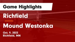 Richfield  vs Mound Westonka  Game Highlights - Oct. 9, 2023