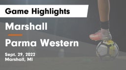 Marshall  vs Parma Western  Game Highlights - Sept. 29, 2022