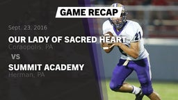 Recap: Our Lady of Sacred Heart  vs. Summit Academy  2016