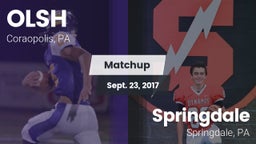 Matchup: OLSH vs. Springdale  2017