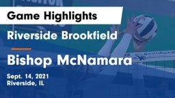 Riverside Brookfield  vs Bishop McNamara  Game Highlights - Sept. 14, 2021