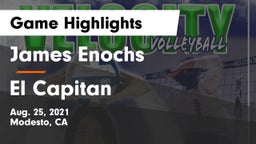 James Enochs  vs El Capitan  Game Highlights - Aug. 25, 2021