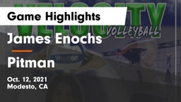 James Enochs  vs Pitman  Game Highlights - Oct. 12, 2021