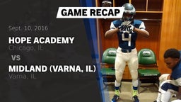 Recap: Hope Academy  vs. Midland  (Varna, IL) 2016
